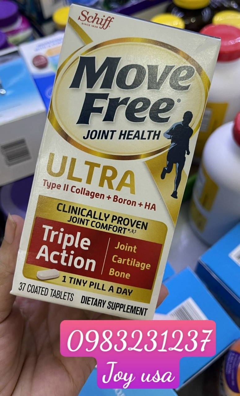 Hỗ trợ xương khớp Viên uống bổ xương khớp Schiff Move Free Ultra Triple Action 30 viên
