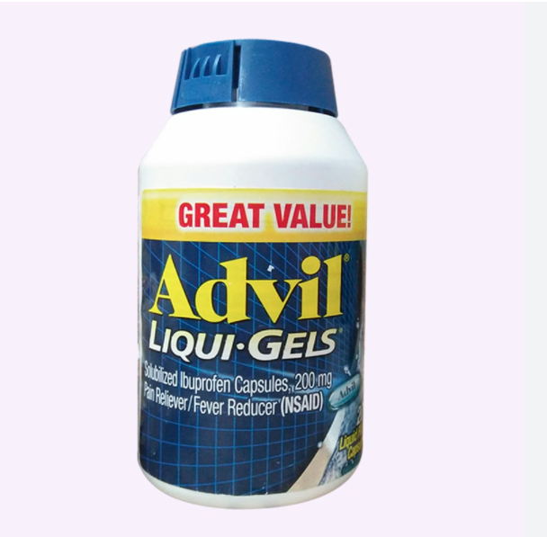 hực phẩm chức năng Thuốc giảm đau hạ sốt Advil Liqui Gel  200 viên