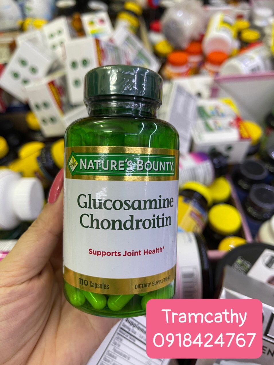 Viên uống hỗ trợ xương khớp Glucosamine Chondroitin 110 viên