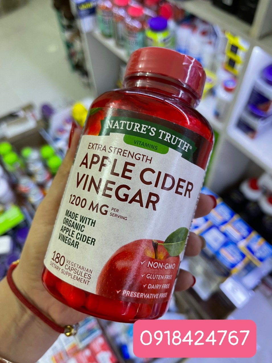 Viên uống giảm cân Apple Cider Vinegar