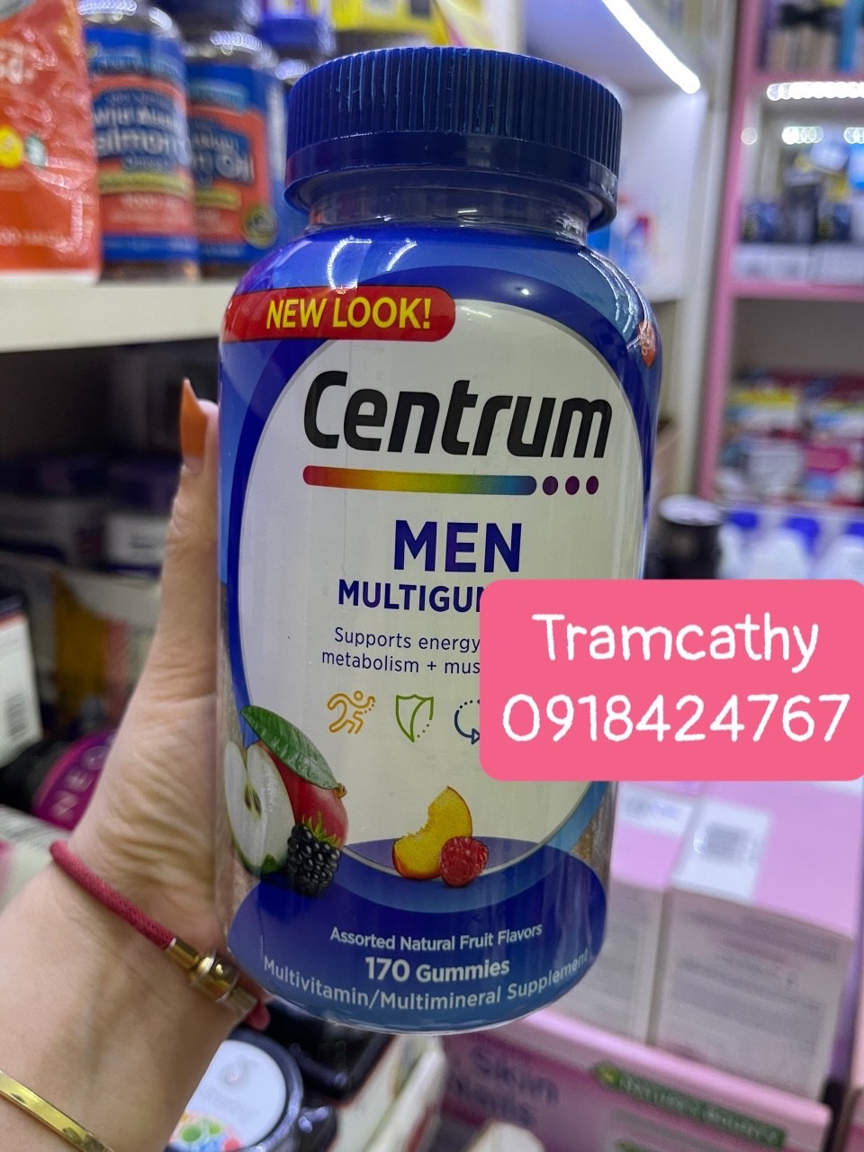 Kẹo Centrum vitamin tổng hợp dành cho nam dưới 50 tuổi