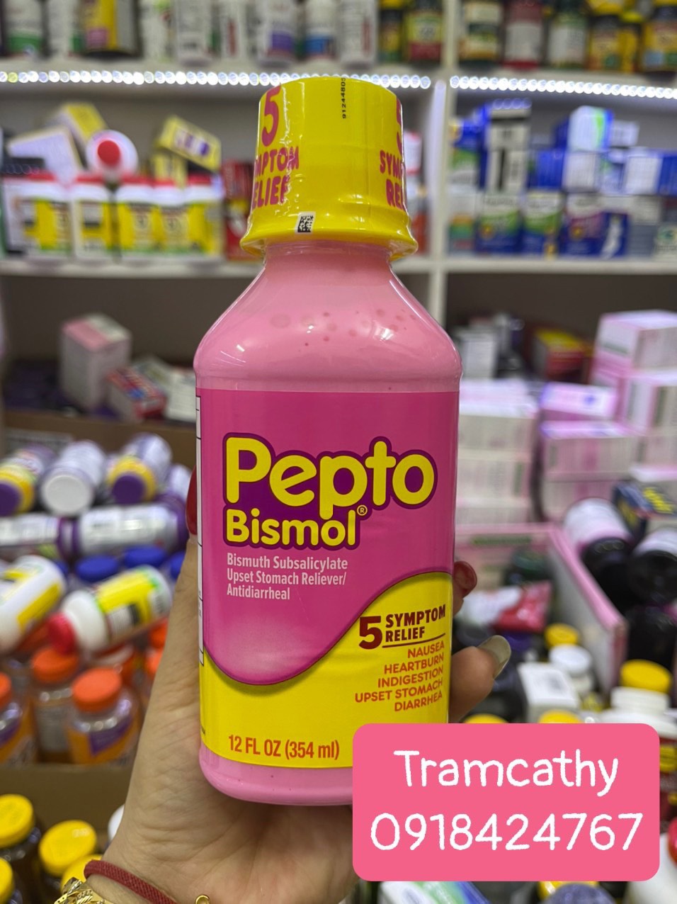  Thuốc chuyên trị tiêu hóa dạ dày Pepto Bismol