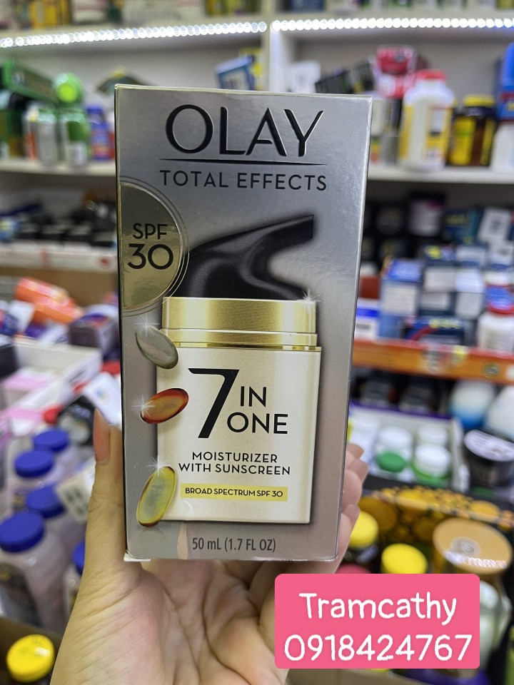 Kem Dưỡng Ẩm, Chống Nắng Olay 7in1 moisturizer with sunscreen SPF 30