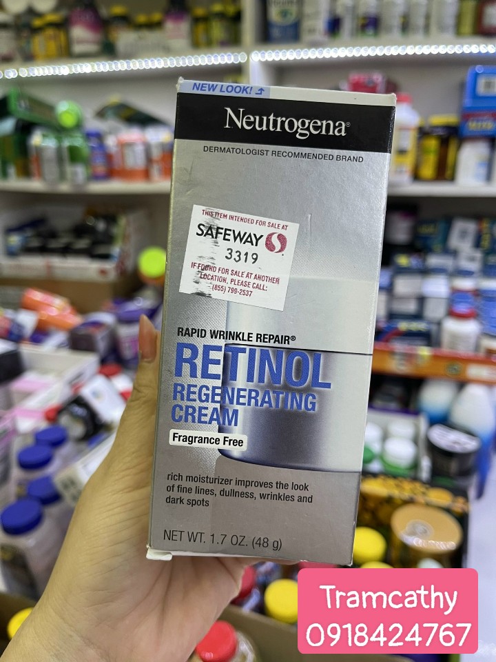 Kem Dưỡng Chống Lão Hóa Neutrogena Rapid Wrinkle Repair® Cream 48g