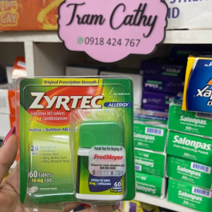 Zyrtec Allergy 10mg là thuốc gì