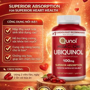 CoQ10 có tác dụng gì Có nên bổ sung mỗi ngày không