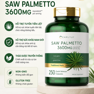 Vì sao Saw Palmetto được gọi là “thảo dược cho phái mạnh”?