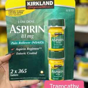 Aspirin 81 mg cách sử dụng và những điều lưu ý 