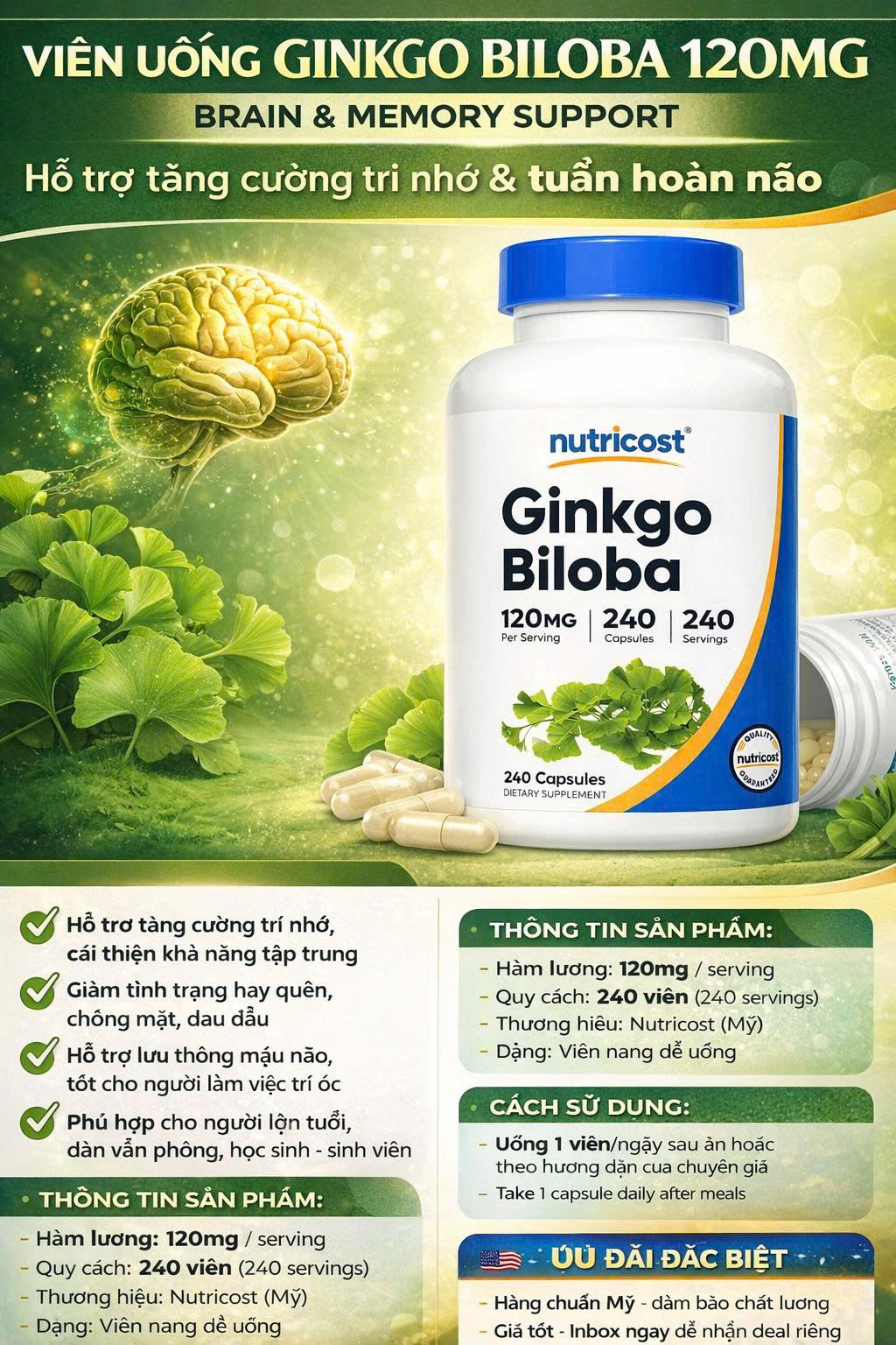 Làm sao cải thiện trí nhớ cho người trẻ