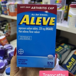 Aleve – Thuốc giảm đau và hạ sốt hiệu quả, kéo dài 12 giờ 1