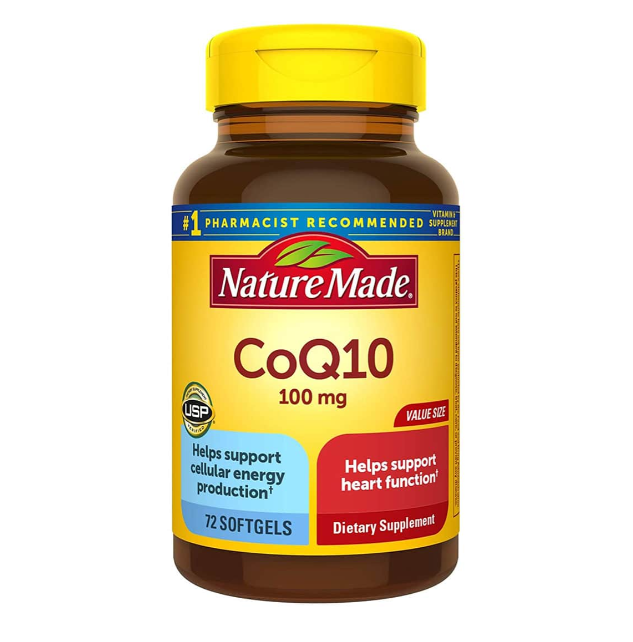 Date 6-2025 Nature Made CoQ10 100 mg – Bổ Sung Năng Lượng Cho Tế Bào Và Hỗ Trợ Sức Khỏe Tim Mạch