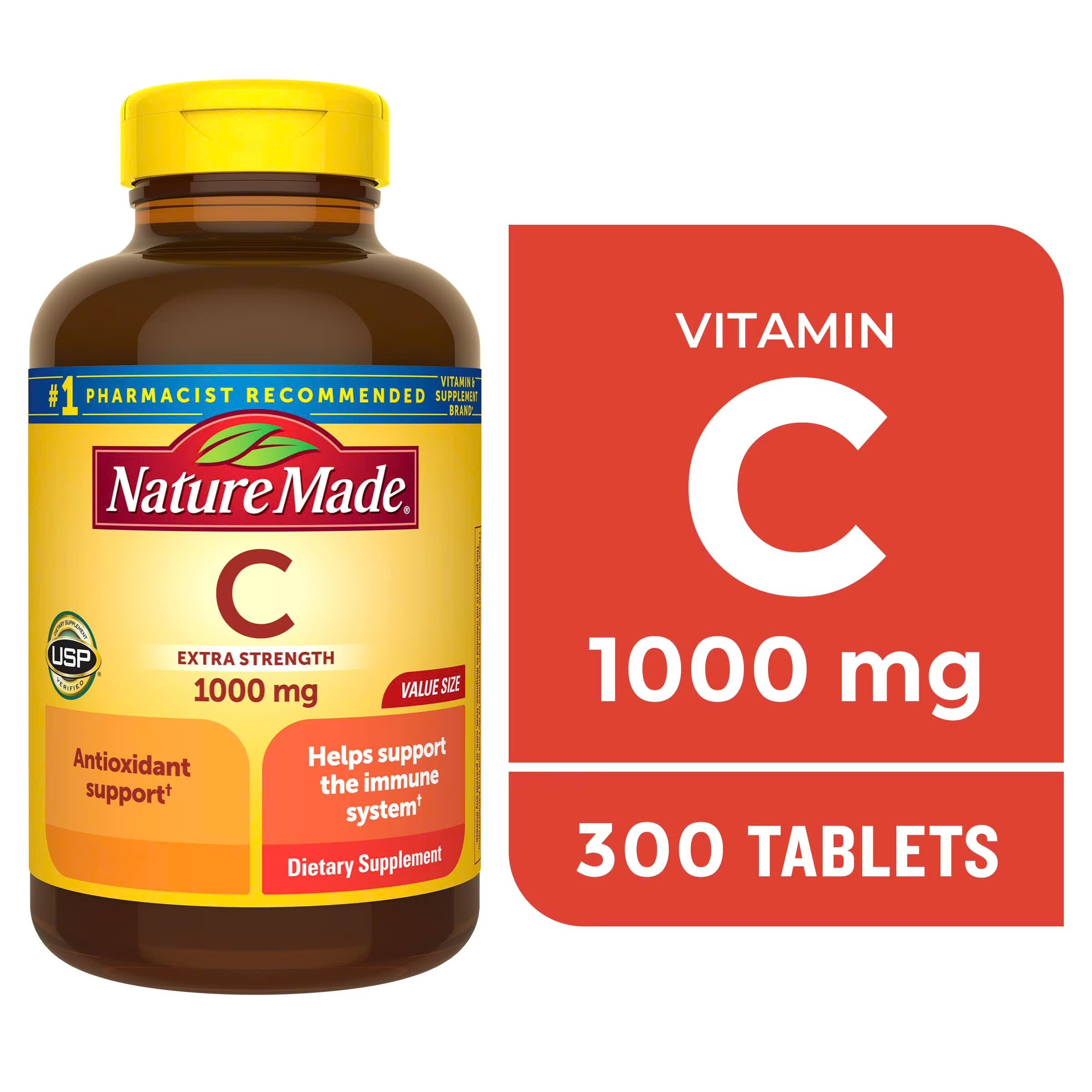 300 viên Nature Made Vitamin C Extra Strength 1000 mg