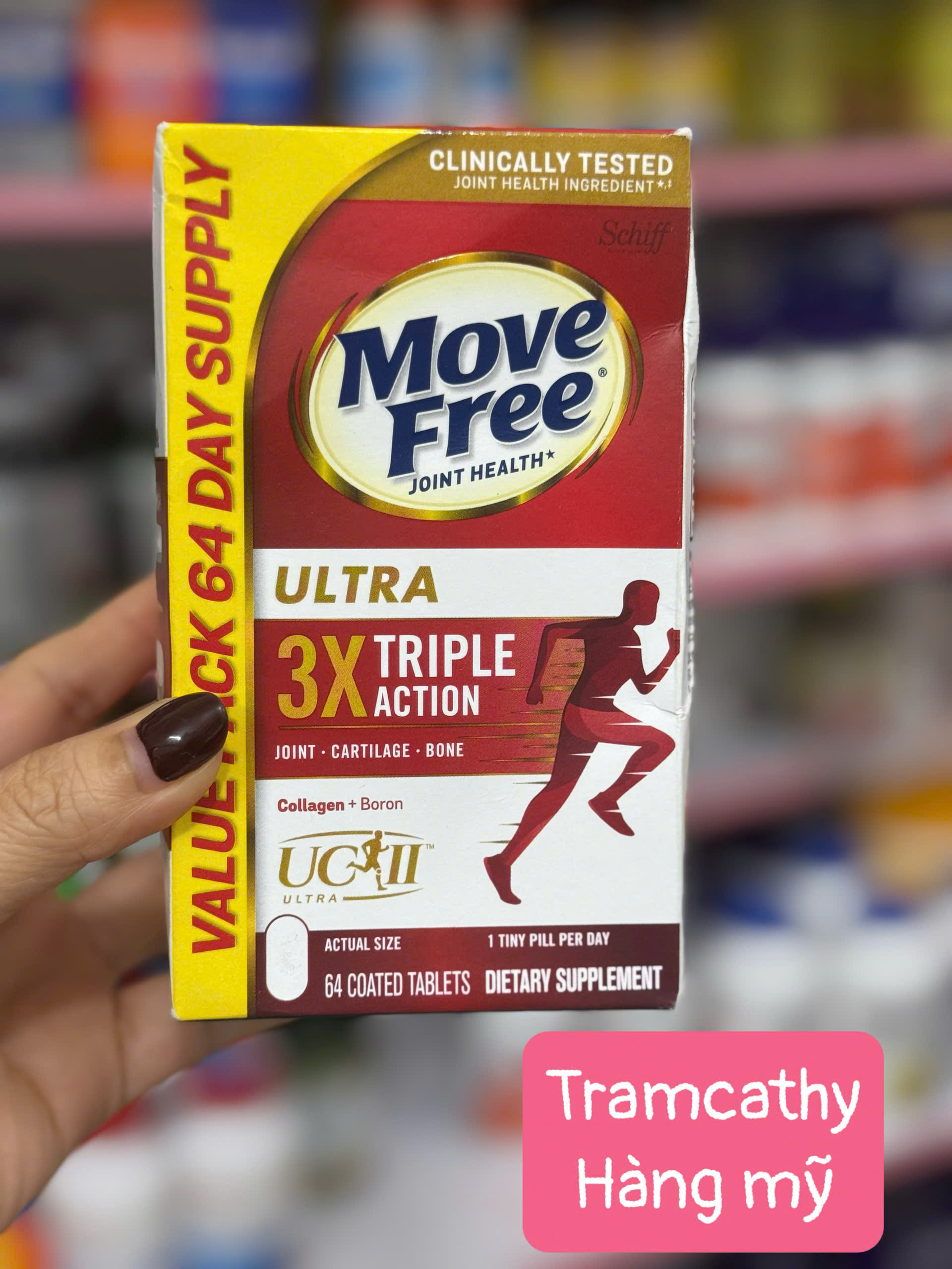 Move Free Ultra 3X Triple Action 64 viên