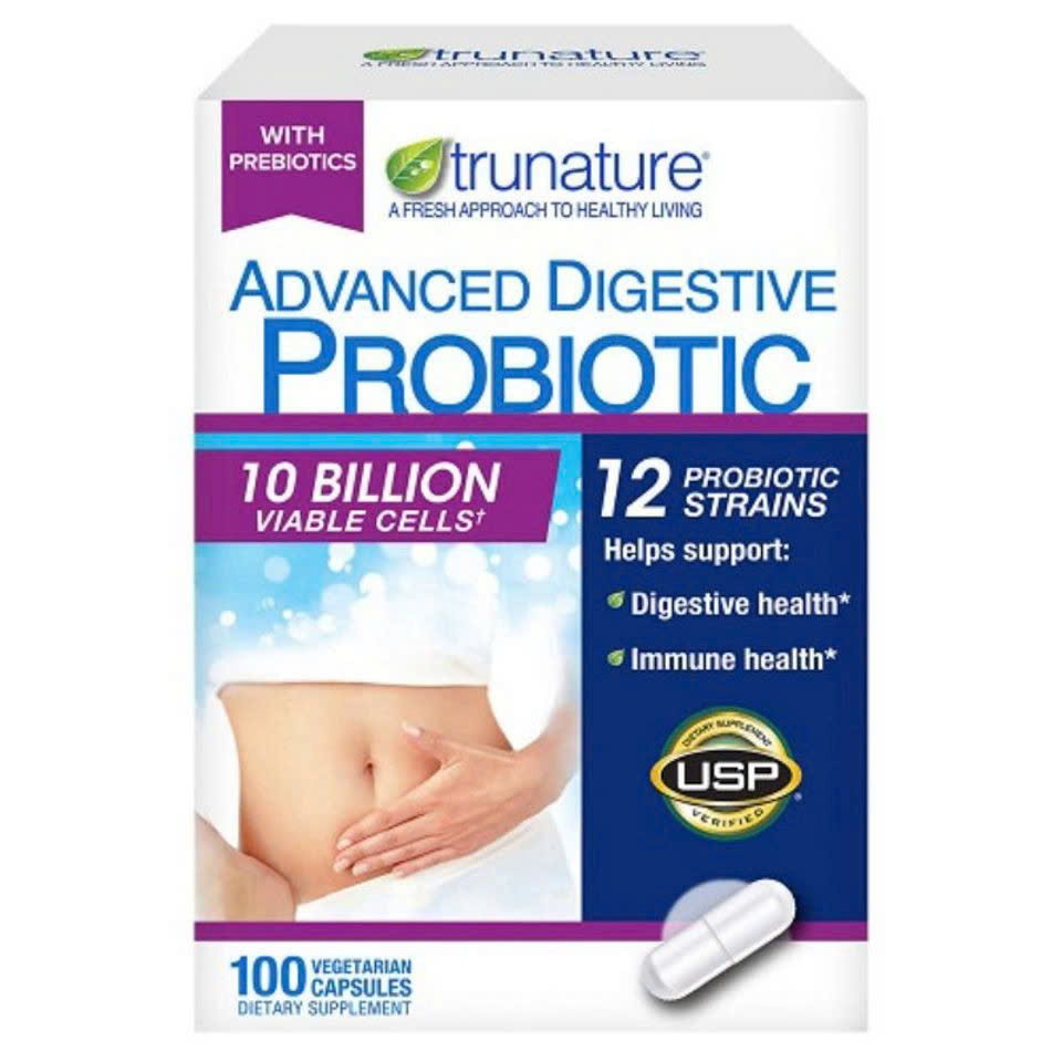 100 viên Trunature Advanced Digestive Probiotic – Men vi sinh hỗ trợ tiêu hóa