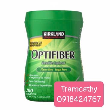 Bột bổ sung chất xơ Kirkland Signature OptiFiber