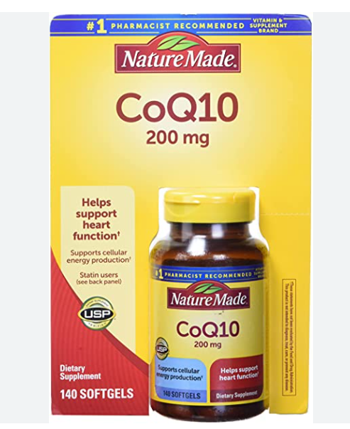 Nature Made CoQ10 200 mg bổ tim mạch