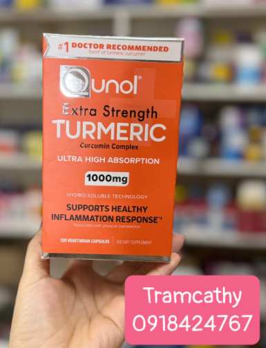 Qunol Extra Strength Turmeric  1000mg 60 viên