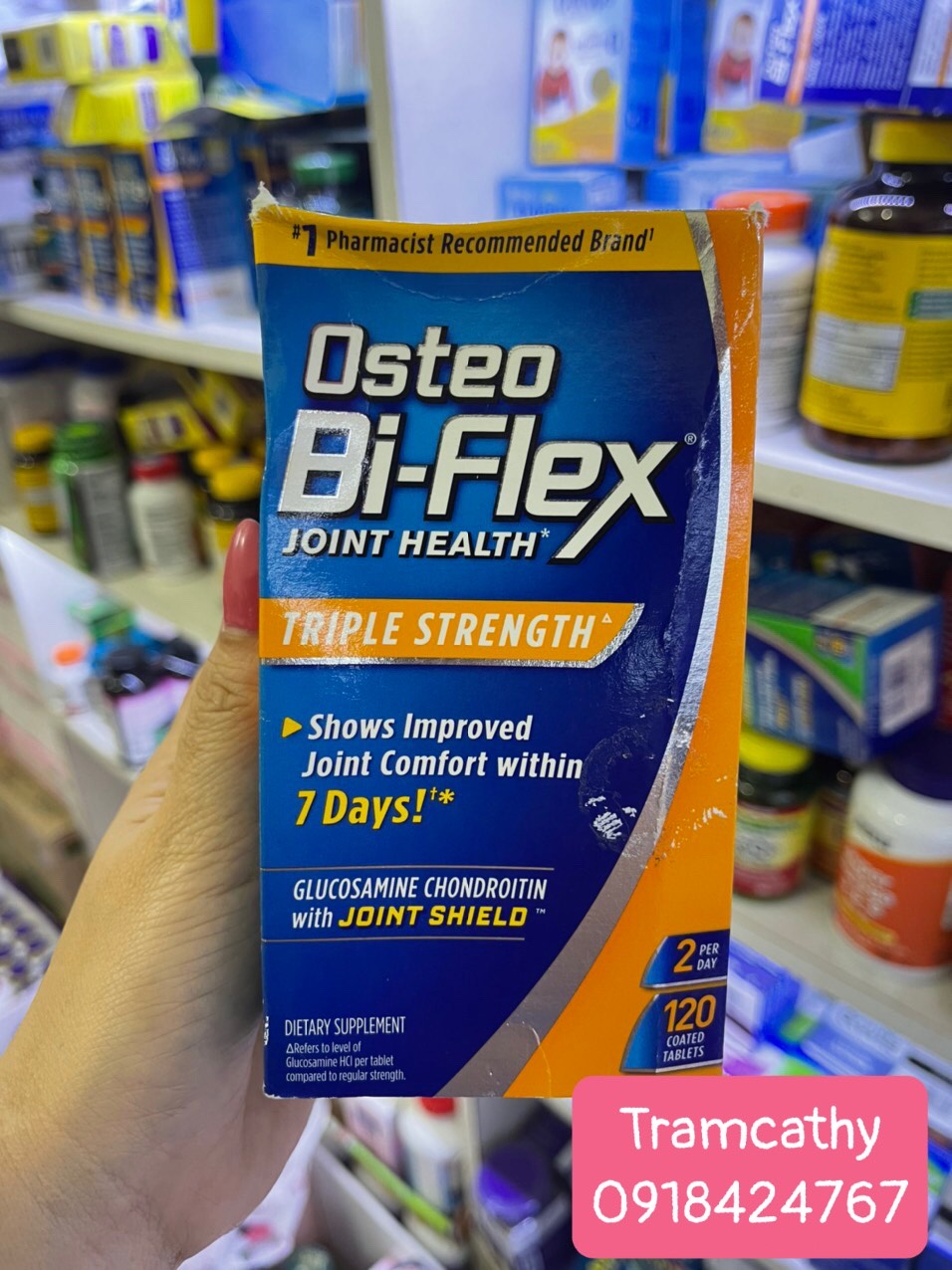 Viên uống bổ khớp Osteo Bi-Flex Triple Strength 120 viên