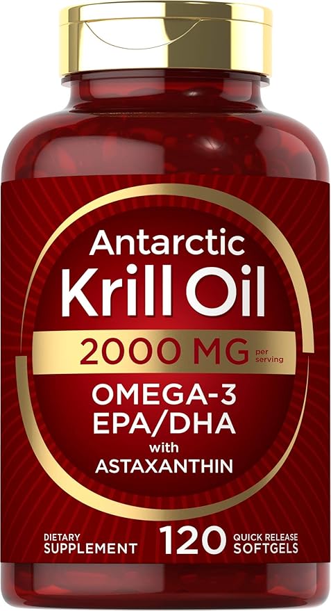 120 viên Carlyle Antarctic Krill Oil 2000mg Omega-3 EPA/DHA with Astaxanthin