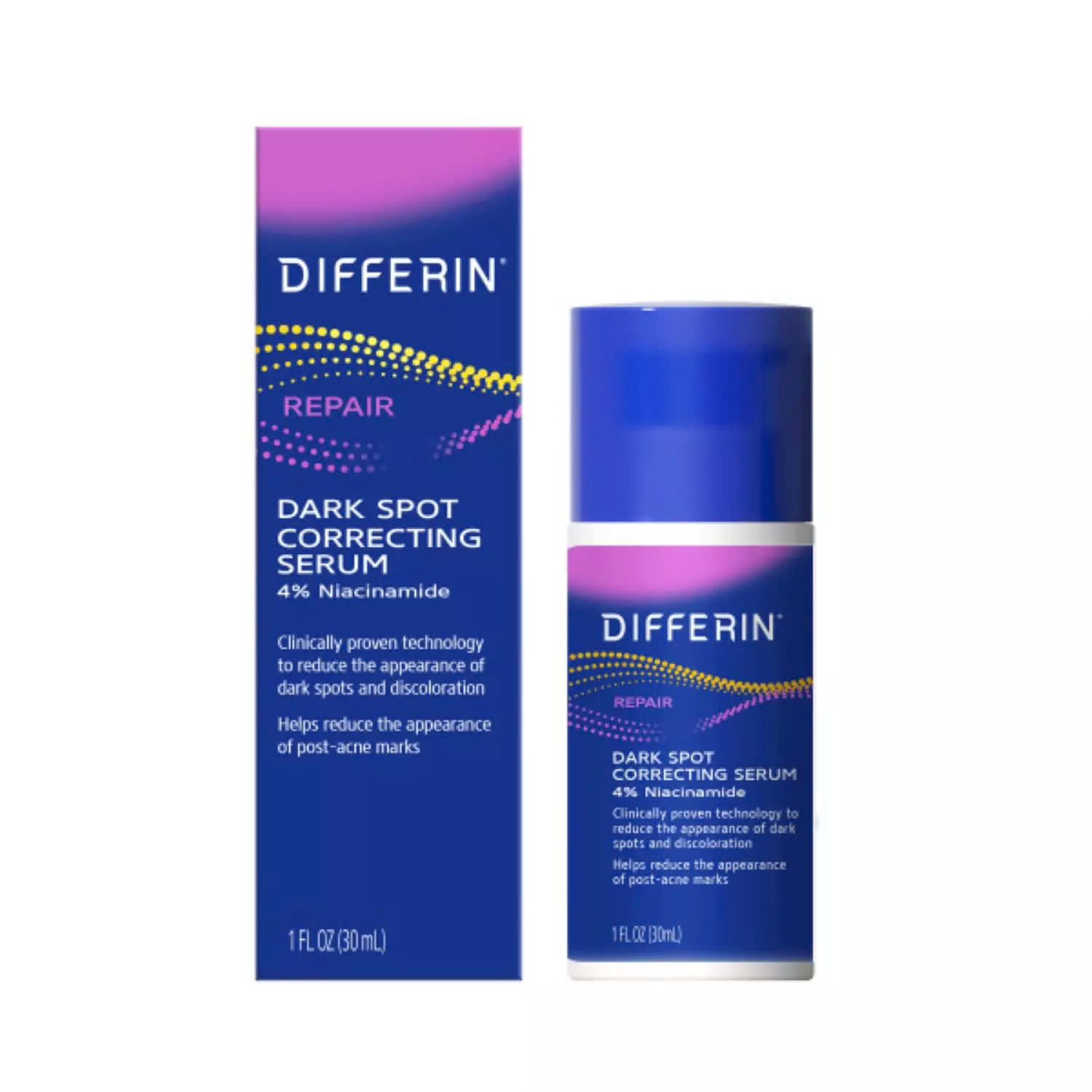 30ml – Mờ thâm mụn, đều màu da – Serum giảm thâm Differin Dark Spot Correcting 4% Niacinamide
