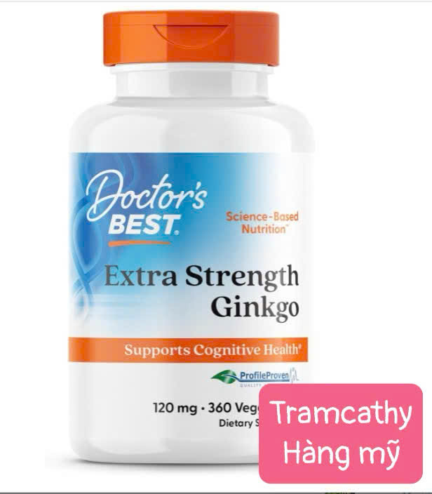 360 viên Doctor s Best Extra Strength Ginkgo 120mg 