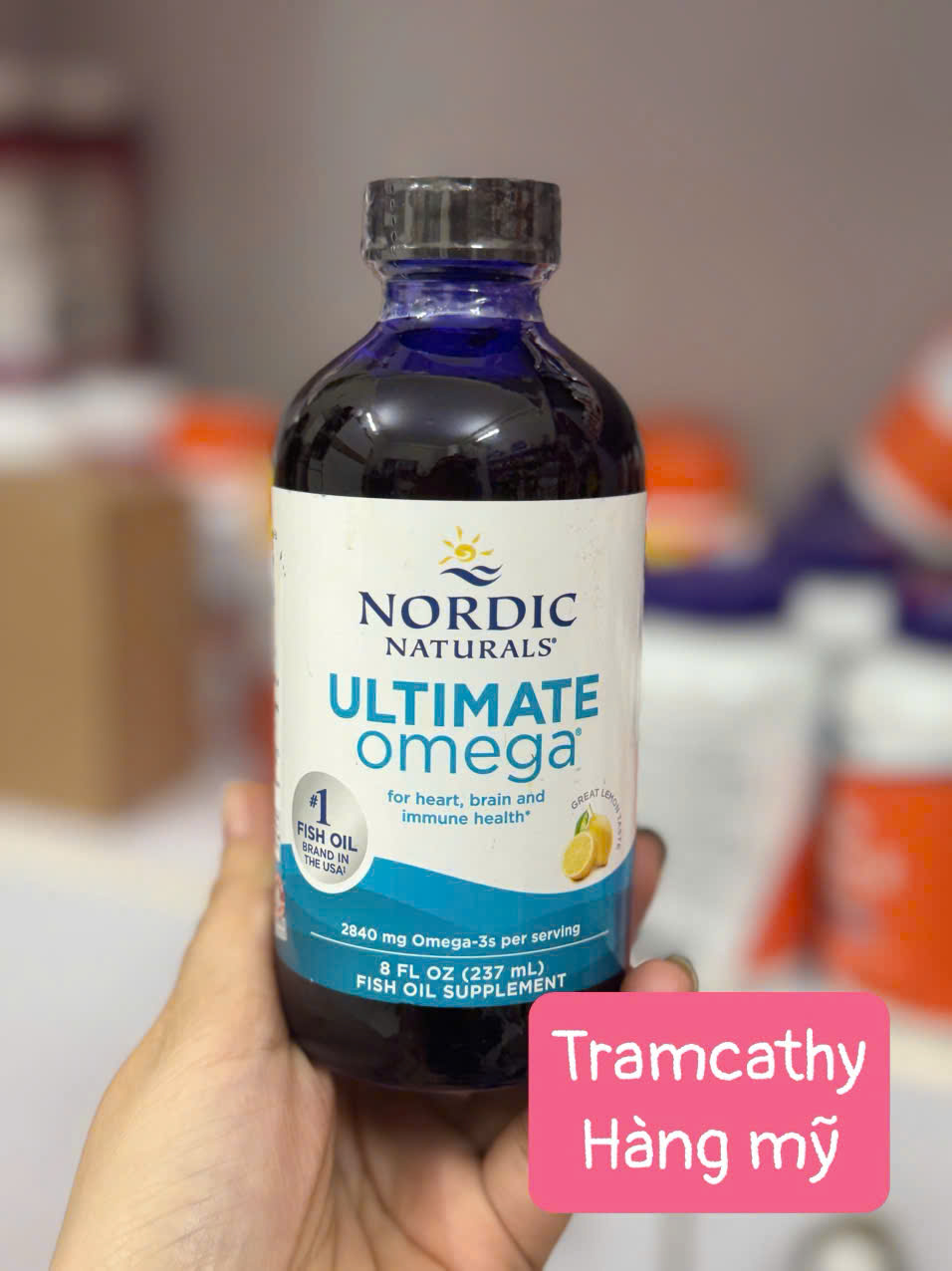 237 ml 2840mg Nordic Naturals Ultimate Omega Liquid