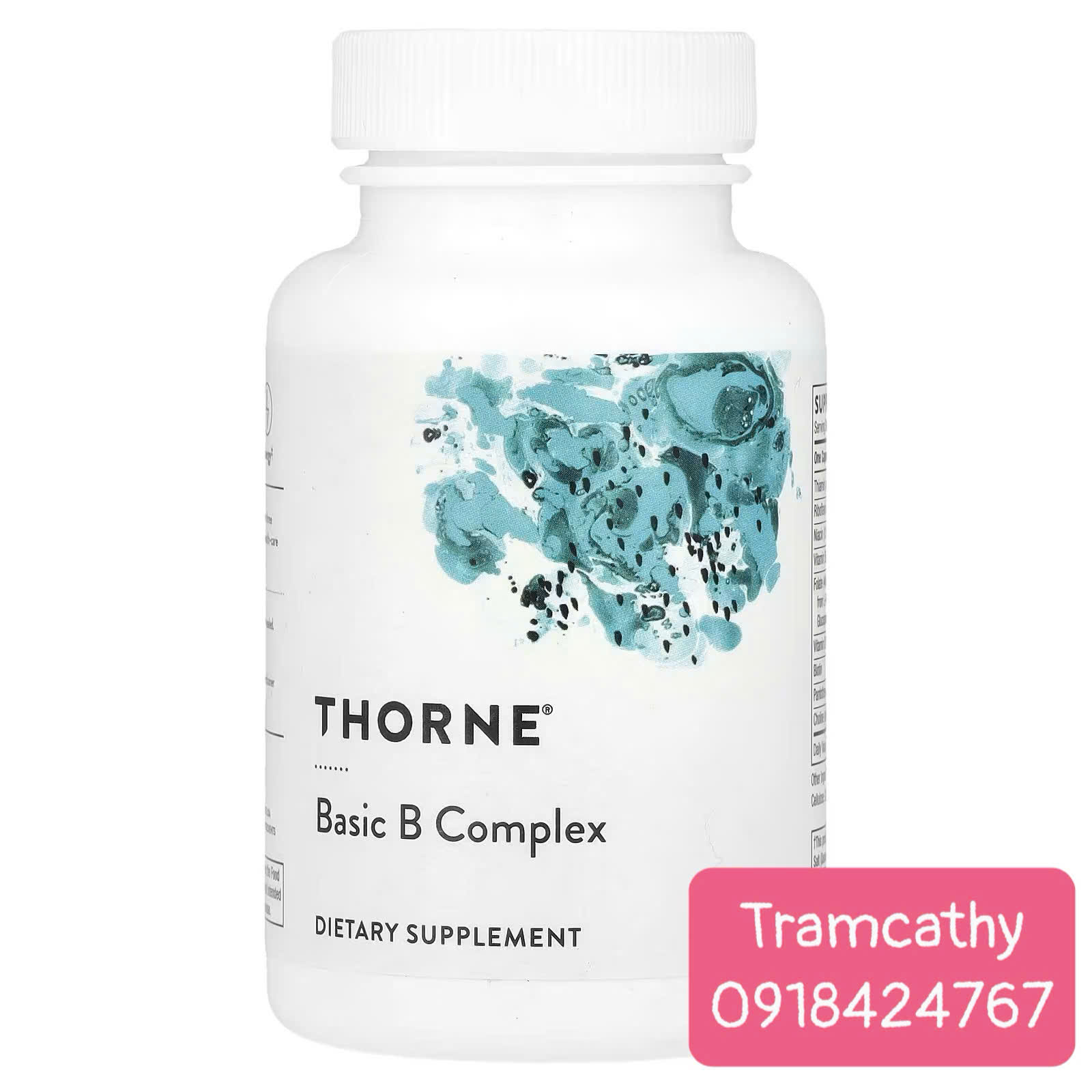 60 viên Thorne Basic B Complex 