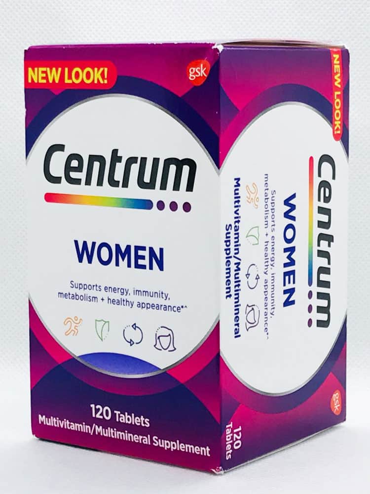 Centrum Women 120 Tablets – Multivitamin & Multimineral cho nữ giới