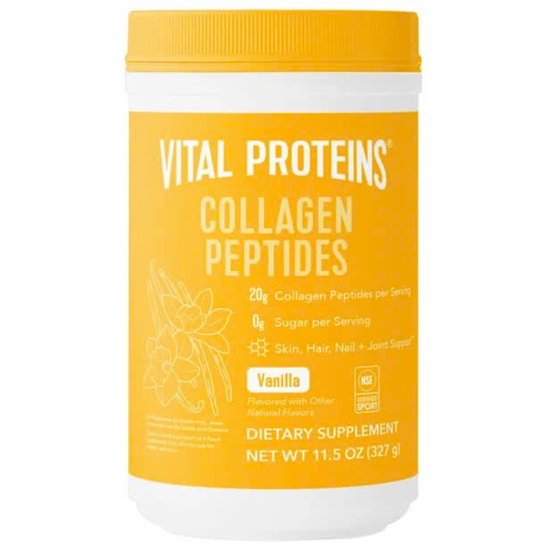 date 8-2025 327g – Đẹp da, chắc xương, vị vani dễ uống – Collagen thủy phân Vital Proteins Collagen 