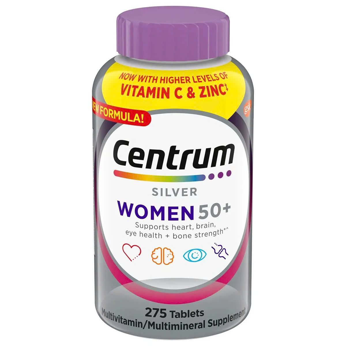 Centrum Silver Women 50+ 275 viên – Vitamin tổng hợp cho phụ nữ trên 50 tuổi