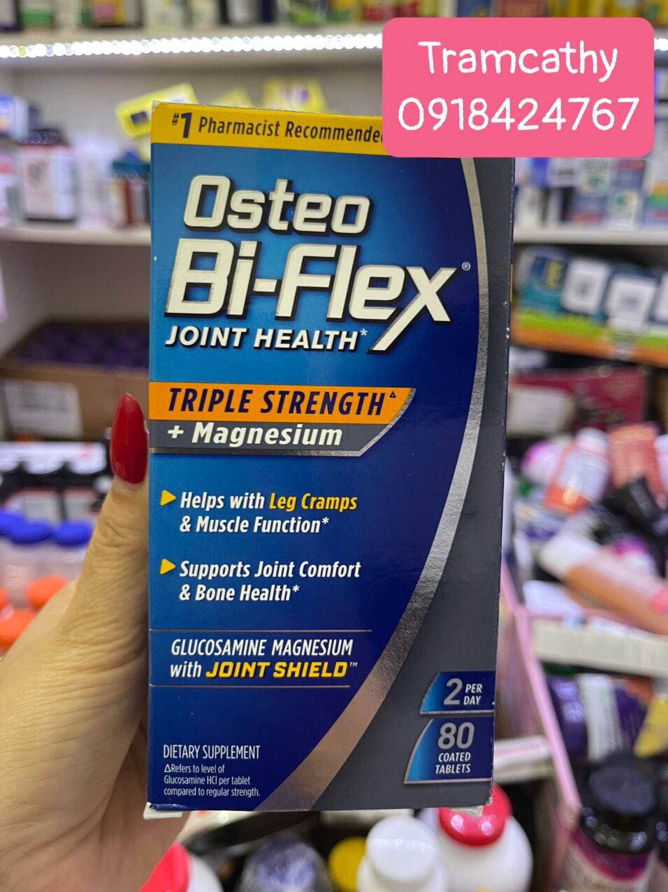Viên uống bổ khớp Osteo Bi-Flex Triple Strength Magnesium