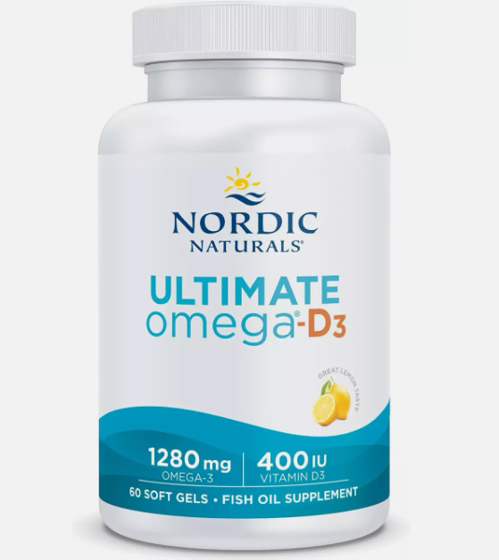 60 viên Nordic Naturals Ultimate Omega-D3 