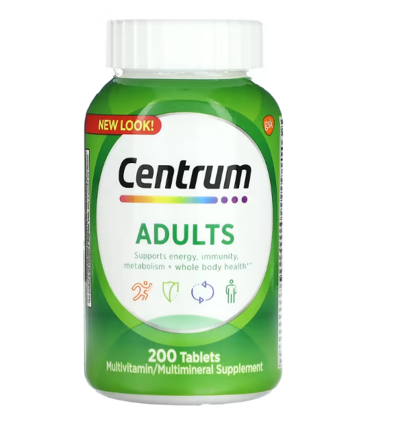Viên uống bổ sung Vitamin cho người dưới 50 Centrum Adults Under 50 200 viên