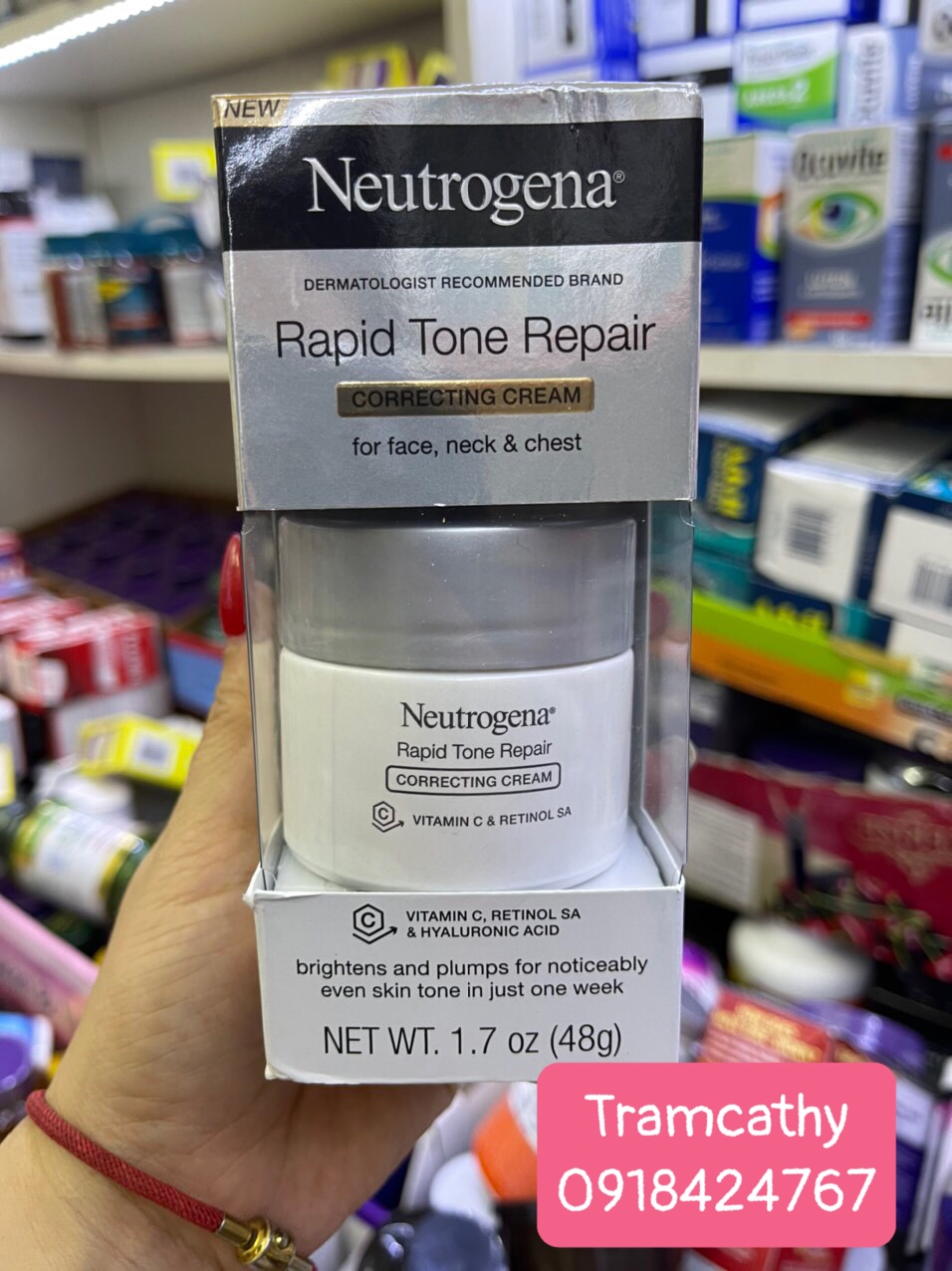 Kem Neutrogena Rapid Tone Repair Correcting Cream