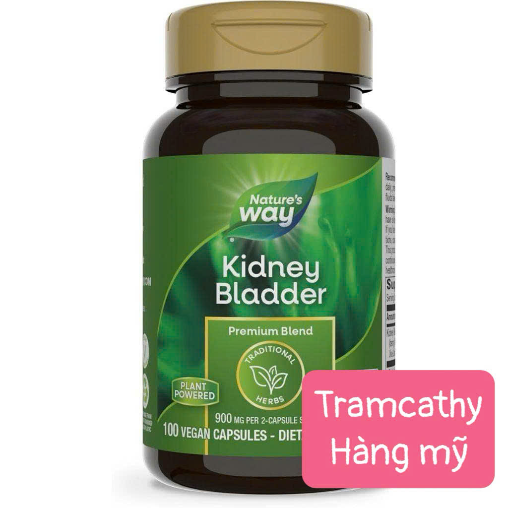 100 bị móp vỏ Viên Nature s Way Kidney Bladder Premium Blend – Hỗ trợ thận và bàng quang