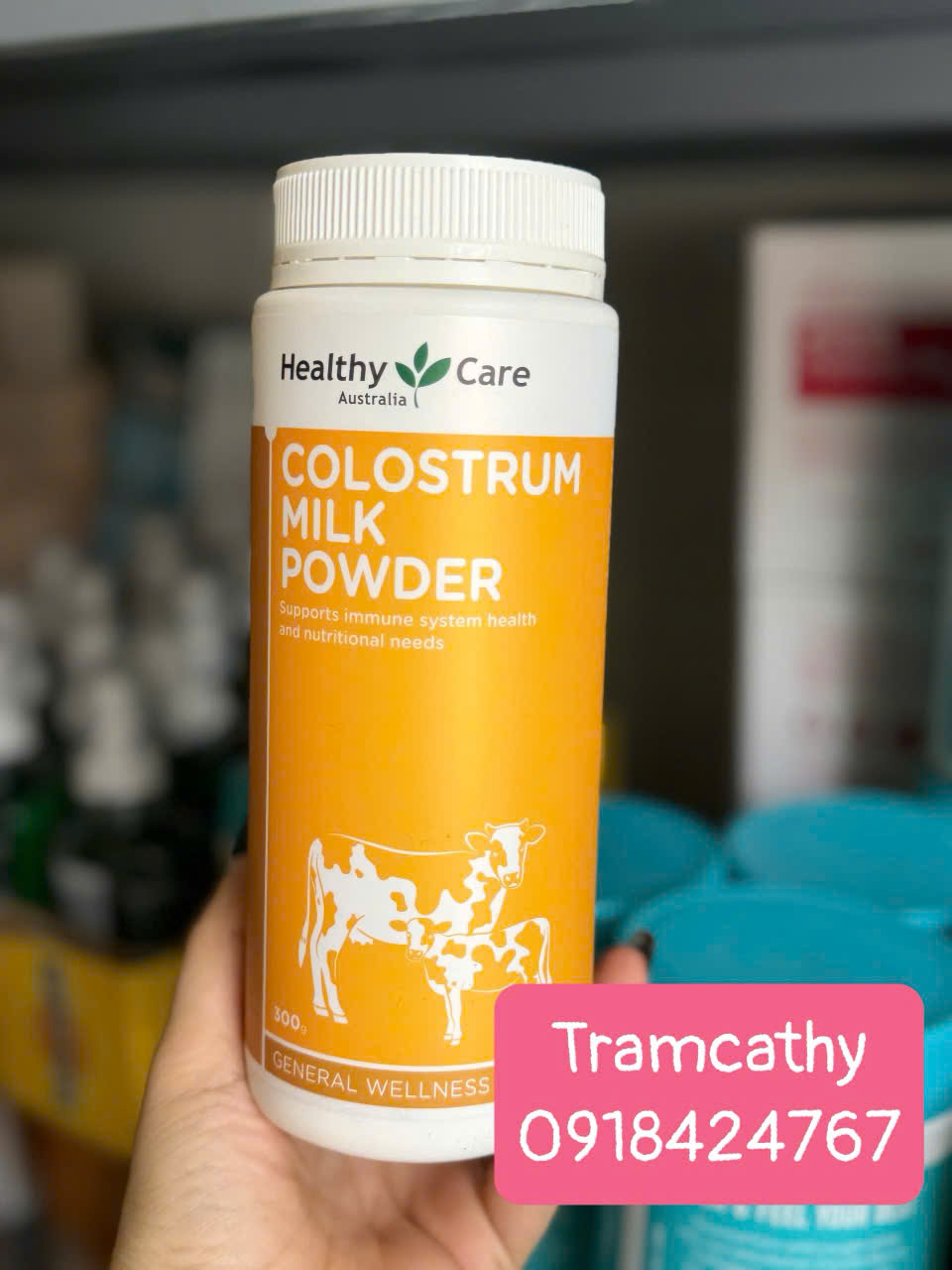 Healthy Care Colostrum Milk Powder – Hỗ Trợ Miễn Dịch và Phát Triển Toàn Diện