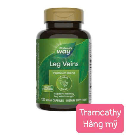 60 Viên Nature’s Way Leg Veins Premium -Viên uống hỗ trợ tĩnh mạch chân, giảm cảm giác nặng mỏi và s
