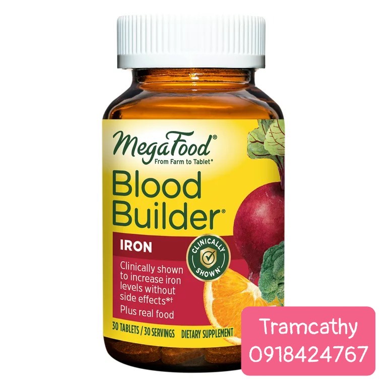 Viên uống bổ máu Mega Food Iron