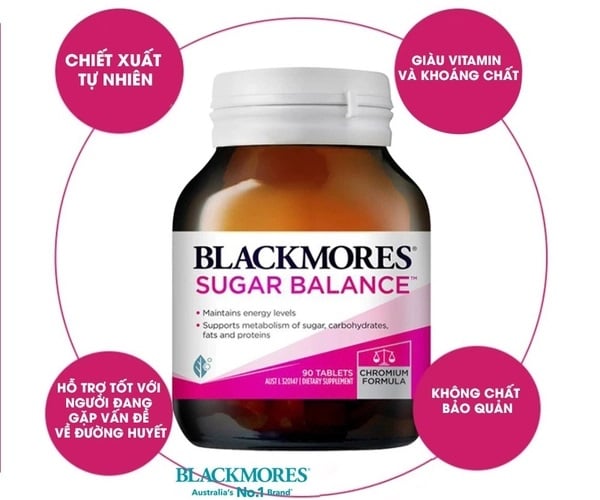 Blackmores Sugar Balance 90 viên – Hỗ trợ ổn định đường huyết của Úc