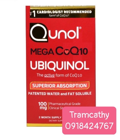 Qunol CoQ10 Mega 60 viên