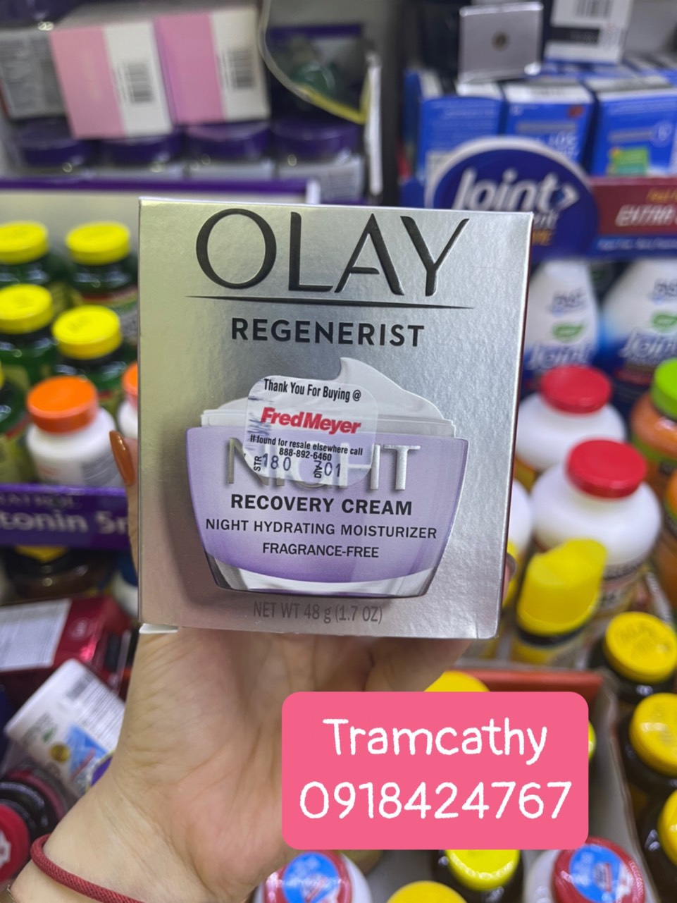 Kem dưỡng da chống lão hóa Olay Regenerist Night Recovery Cream Advanced Anti- Aging