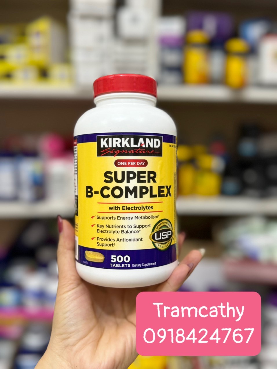 Viên Uống Kirkland Signature Super B-Complex