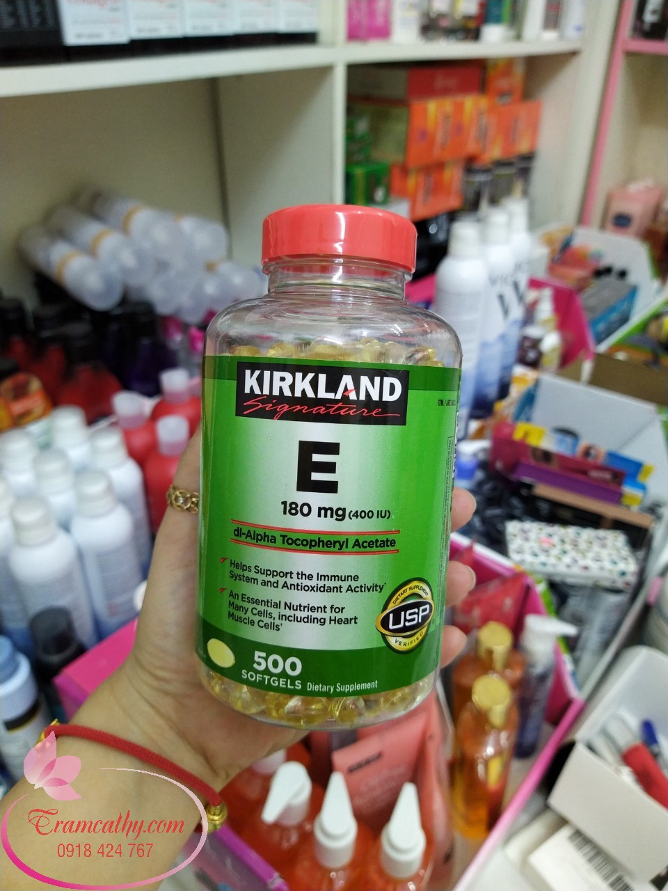 Vitamin E 400 I.U 500 Kirkland Signature