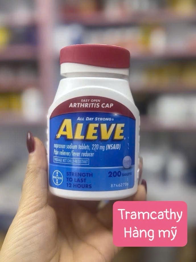 Viên uống giảm đau Aleve 200 viên