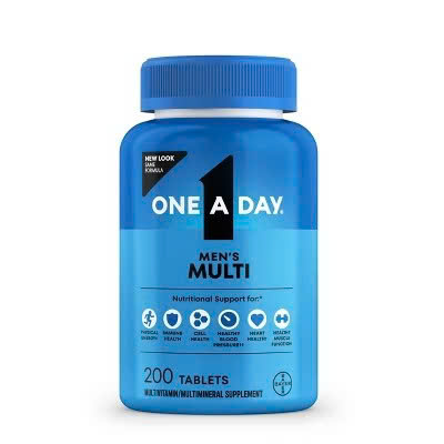 mẫu mới 200 Viên uống One A Day cho nam dưới 50 tuổi