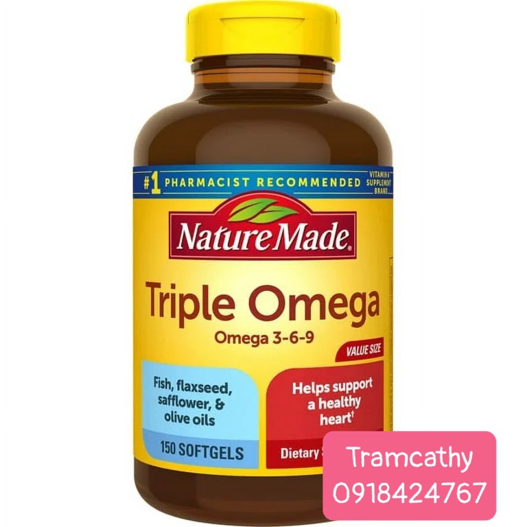 Dầu cá fish oil omega 369 trippple