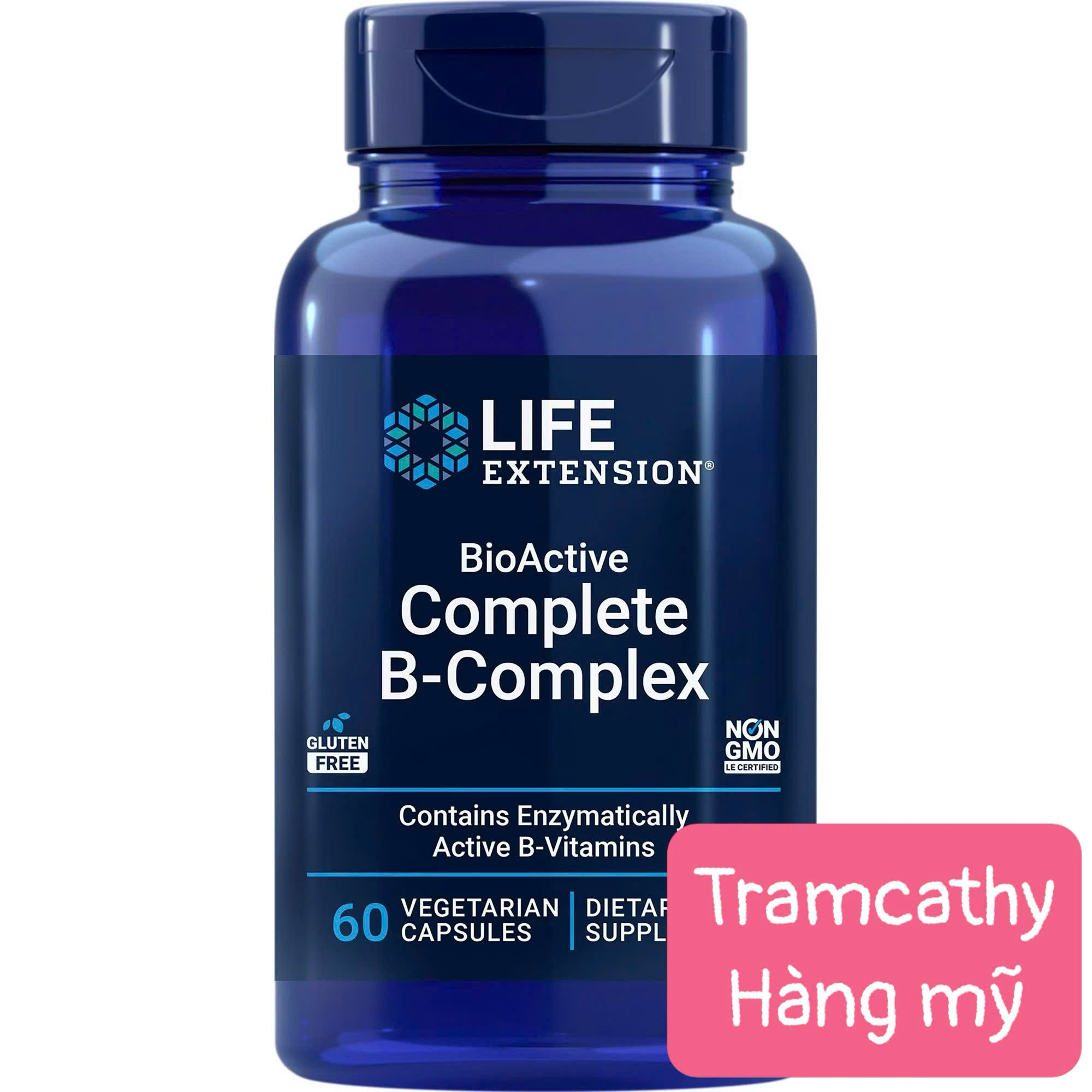 60 viên Life Extension BioActive Complete B-Complex 