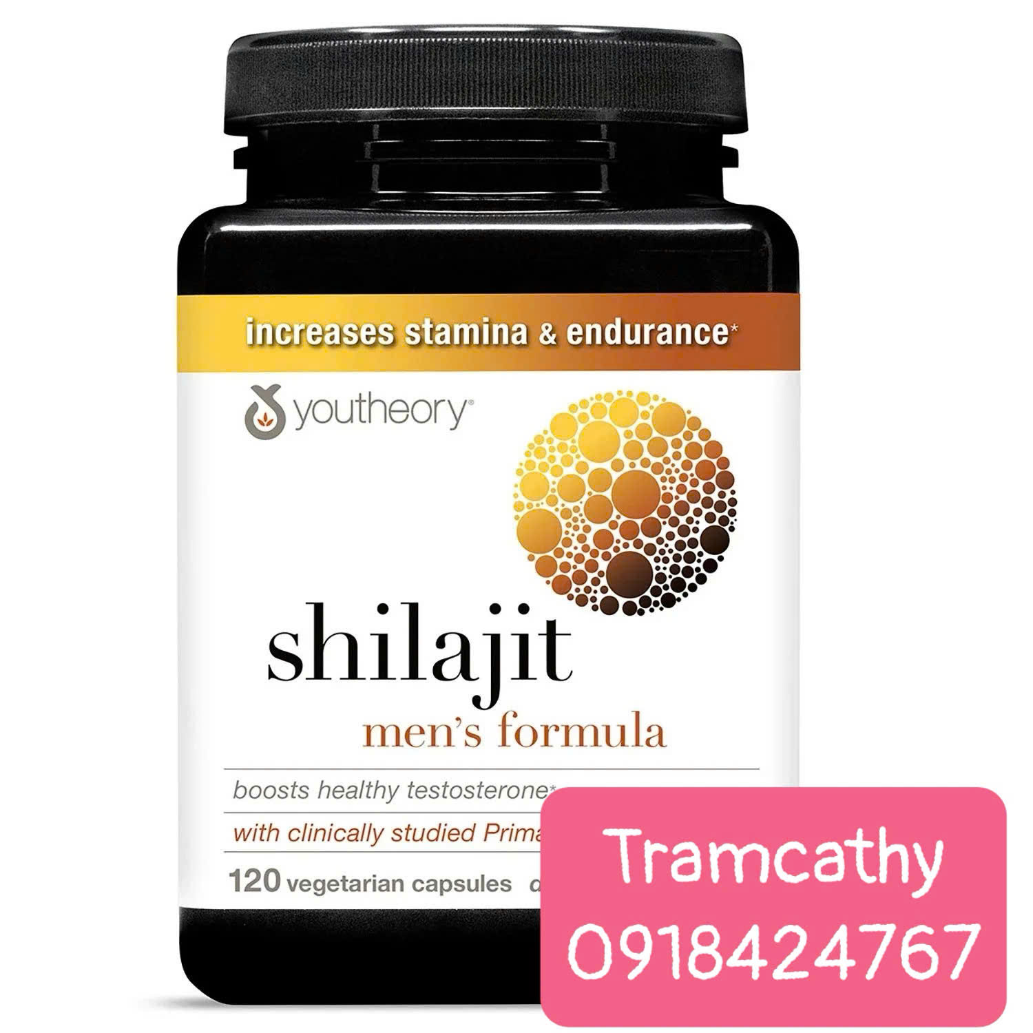 120 viên Youtheory Shilajit Men’s Formula – Tăng cường testosterone, cải thiện sinh lực nam giới