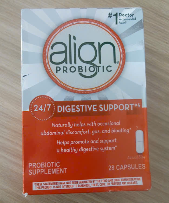 Hộp 28 viên -Align Probiotic 24/7 Digestive Support – Men vi sinh hỗ trợ tiêu hóa, giảm đầy hơi, khó