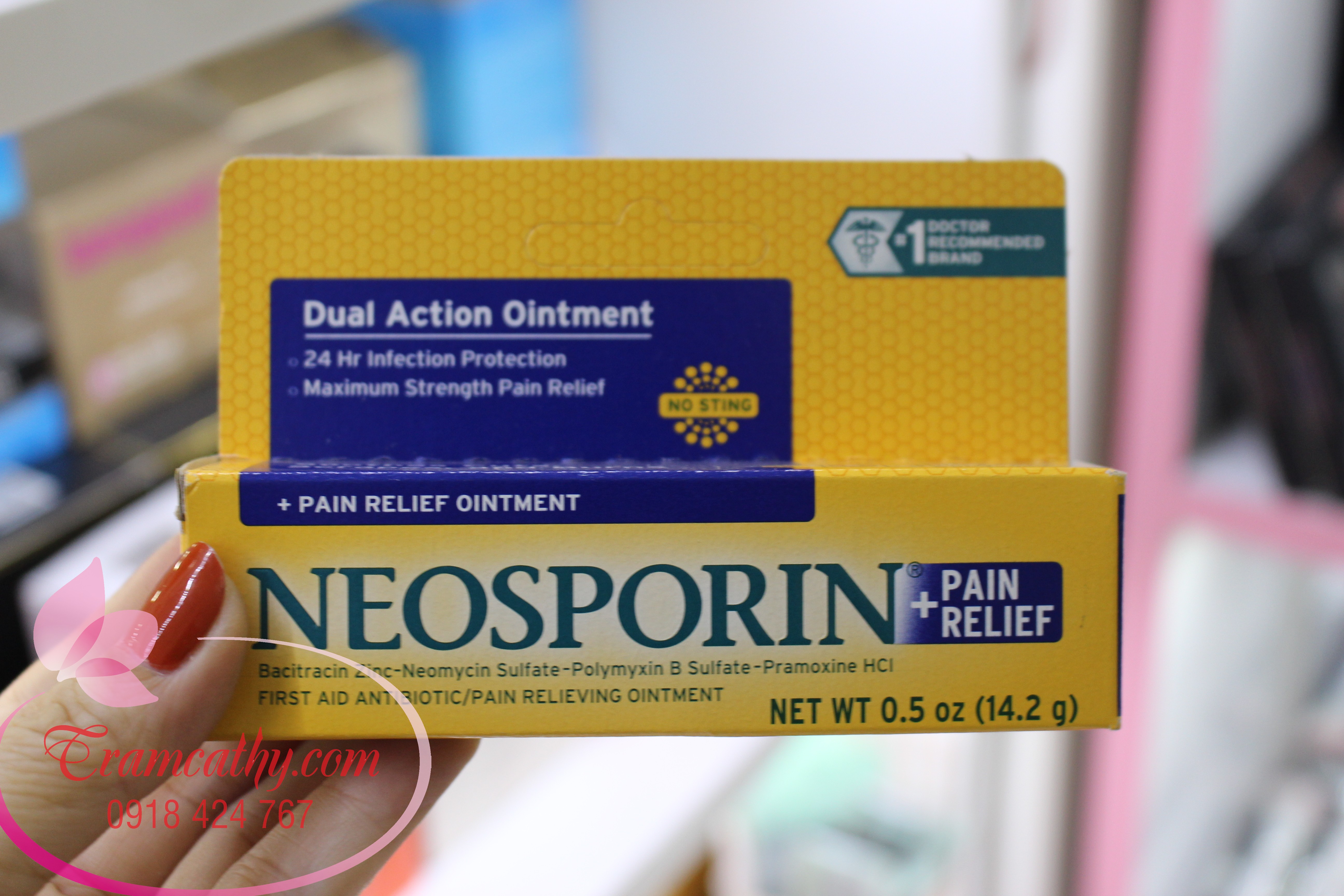 Kem trị bỏng Neosporin